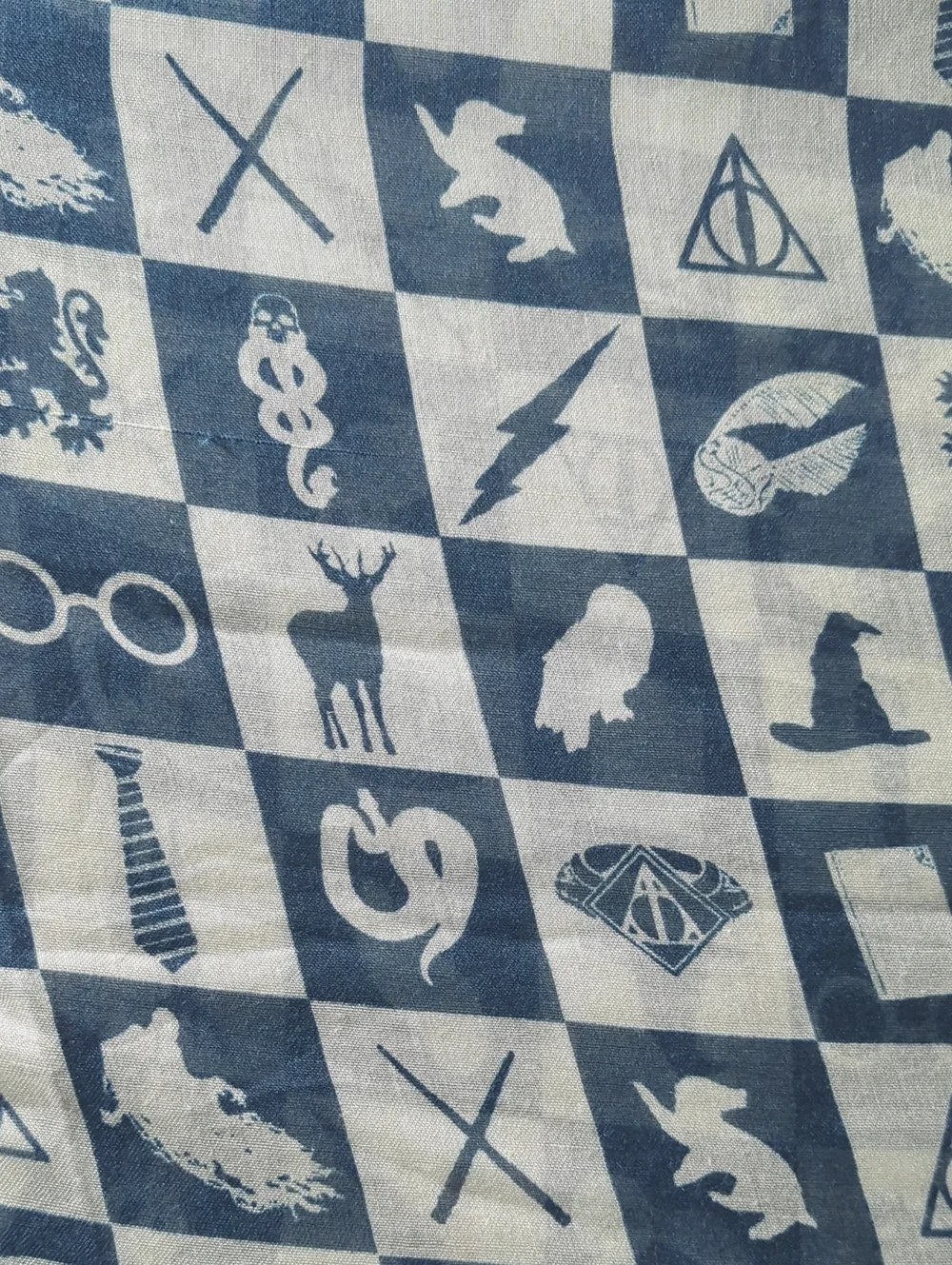 Wizarding World Of Harry Potter blue grey